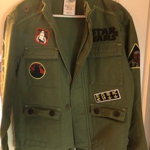 Star Wars button down jacket